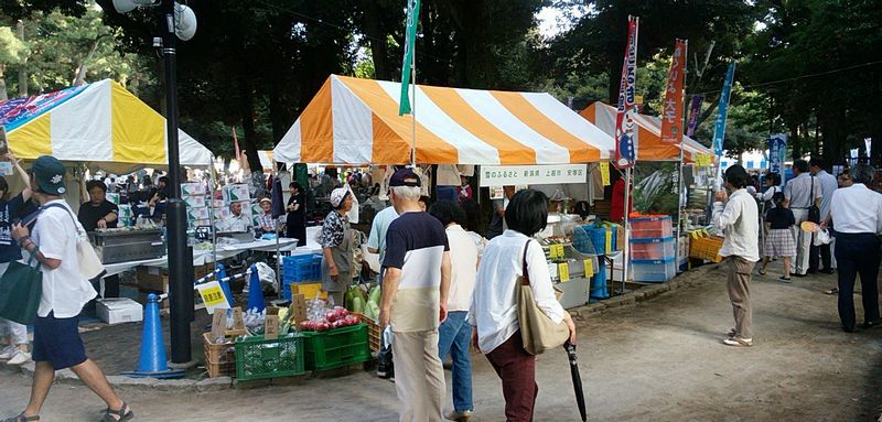 上越市安塚区のテント