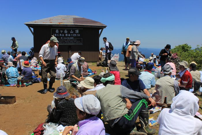 菱ヶ岳山頂