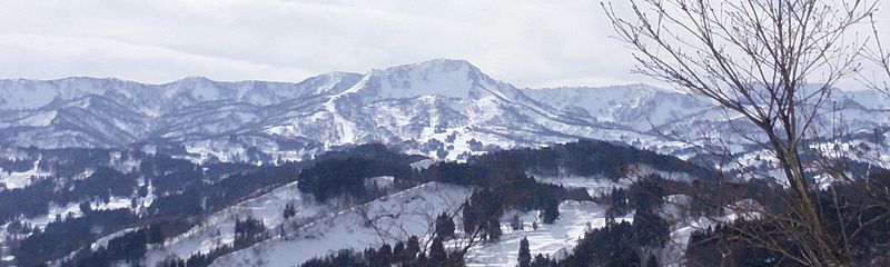 菱ヶ岳、冬